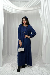 Criss Cross Tucks Dress